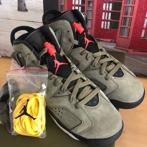 Travis Scott Air JORDAN 6 Retro 🔥 100% AUTHENTIC
